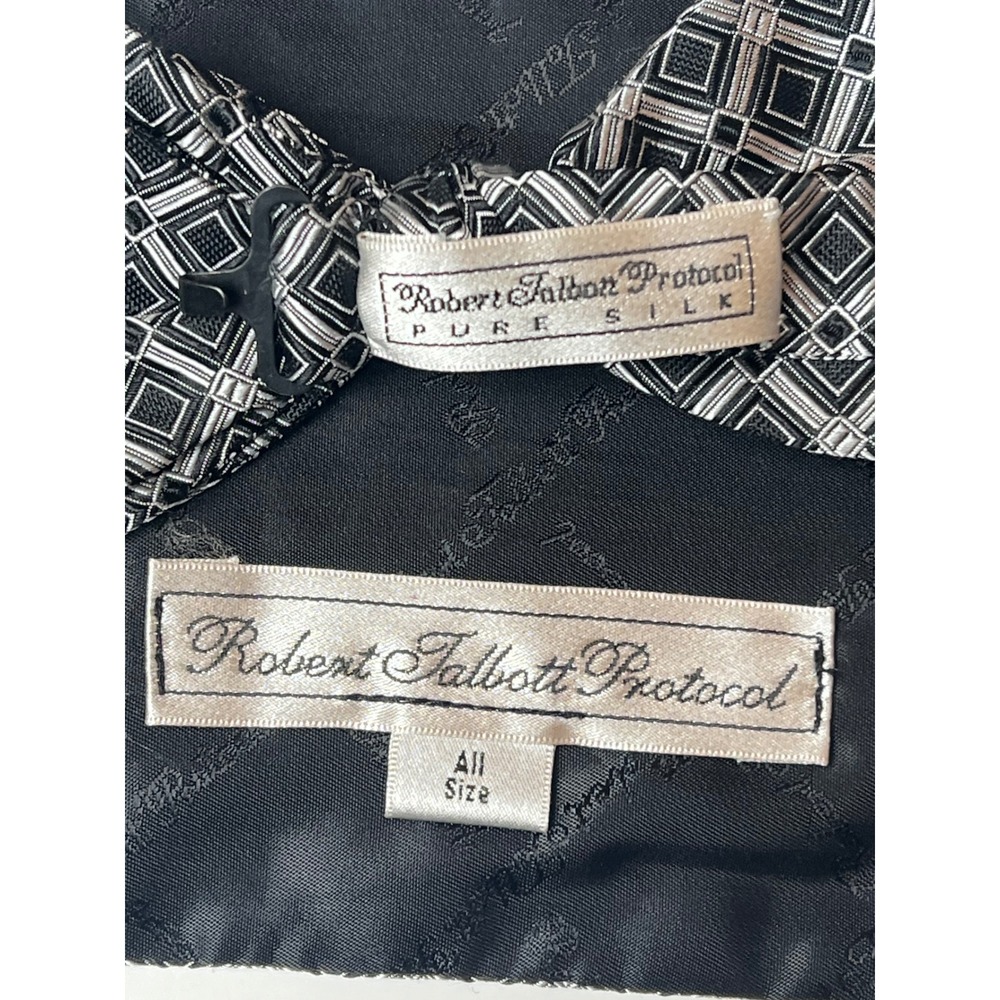Robert Talbott Protocol Pure Silk Cummerbund Bow … - image 6